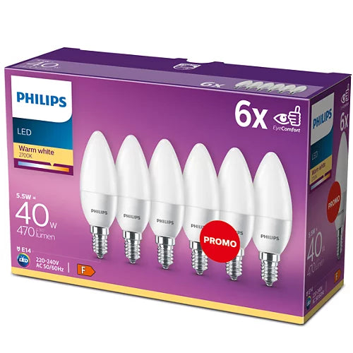 Philips Hue White 5.5 W E14 LED candle bulb