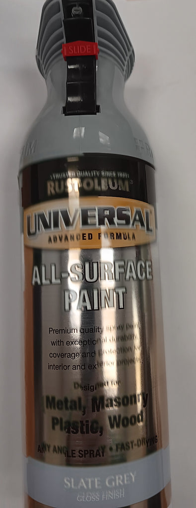 Rust-oleum Slate Grey Gloss Finish Spray 400ml