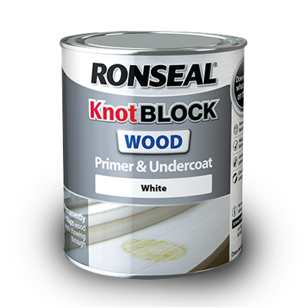 Ronseal Knot Block Wood Primer & Undercoat 750ml